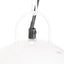 industriel hængelampe 25 W rund 42 cm E27 hvid