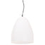 industriel hængelampe 25 W rund 32 cm E27 hvid