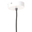 hængelampe 25 W rund 28,5 cm E27 hvid