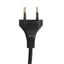 gulvlampe E27 massivt mangotræ messingfarvet