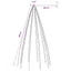 lysnet til juletræ 500 lysdioder 500 cm