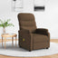 massagestol stof brun