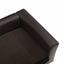 hundesofa 60x43x30 cm plys og kunstlæder brun