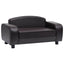 hundesofa 80x50x40 cm kunstlæder brun