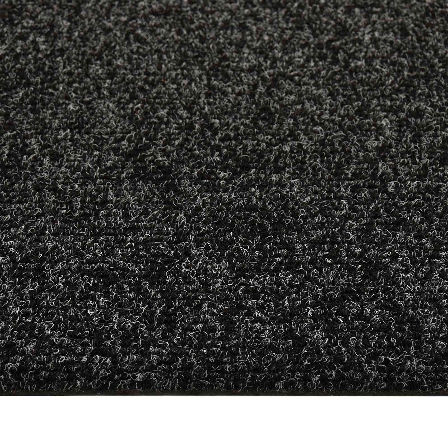 Tæppe 20 pcs Sort 50 x 50 cm Bitumen