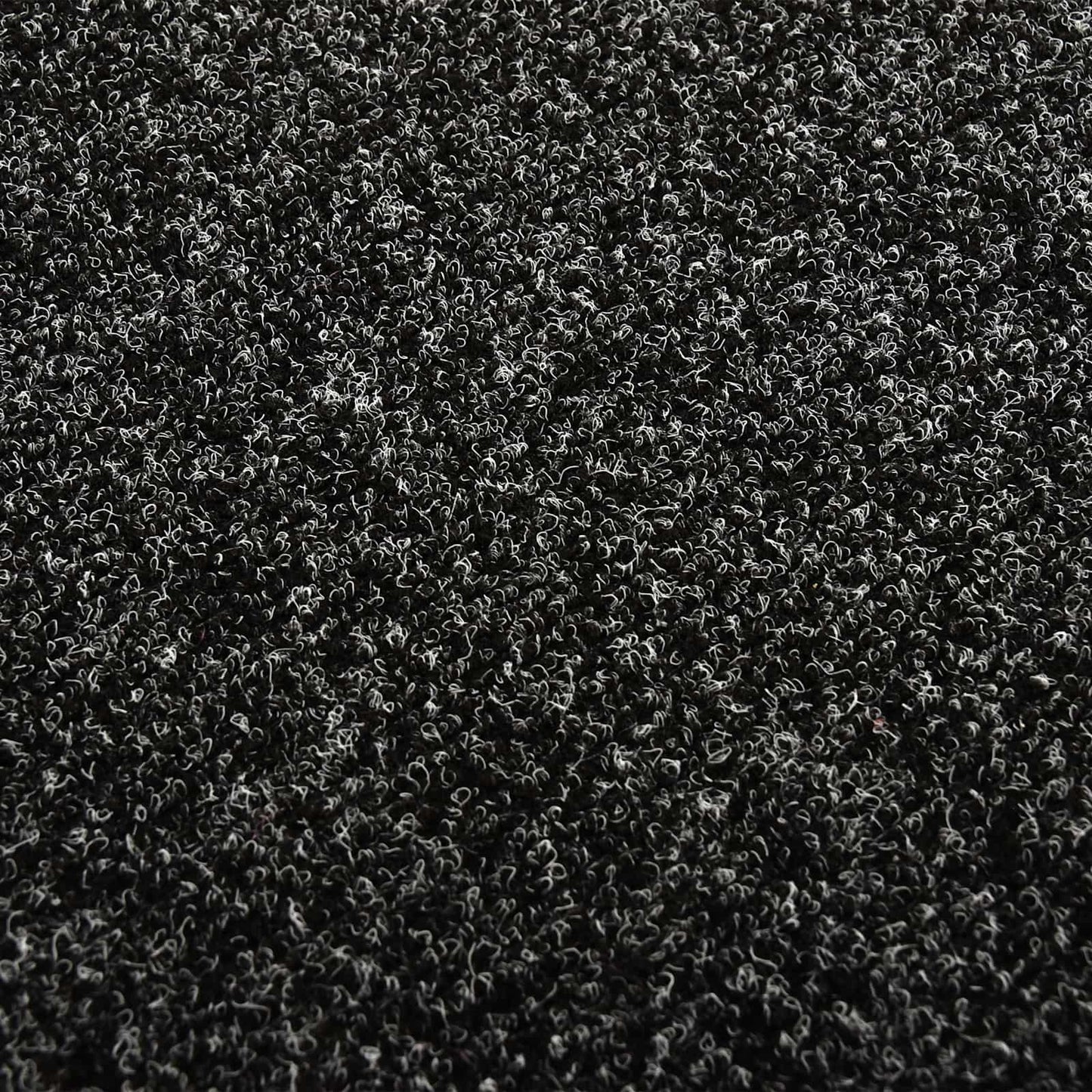 Tæppe 20 pcs Sort 50 x 50 cm Bitumen