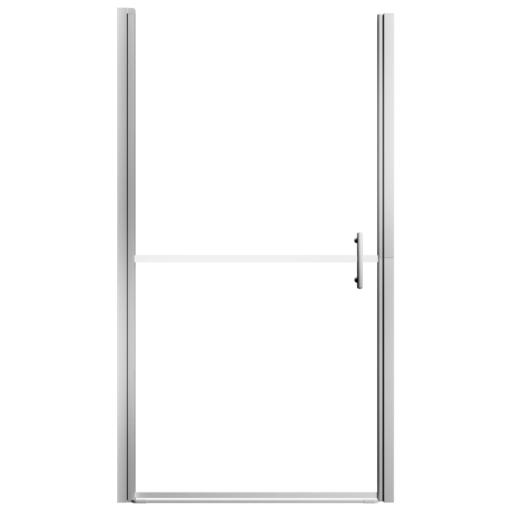 brusedør 100x178 cm hærdet glas