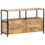 skænk 110x35x65 cm massivt mangotræ