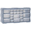 skuffereol med 22 skuffer 49x16x25,5 cm