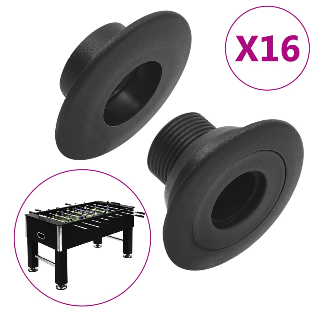 lejer til bordfodboldbord 15,9/16 mm stang 16 stk. billede