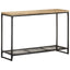konsolbord 110x35x75 cm massivt mangotræ