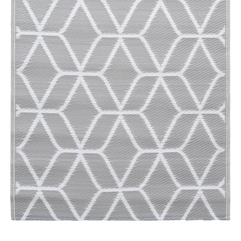 udendørstæppe ARAKIL 80x150 cm PP grå