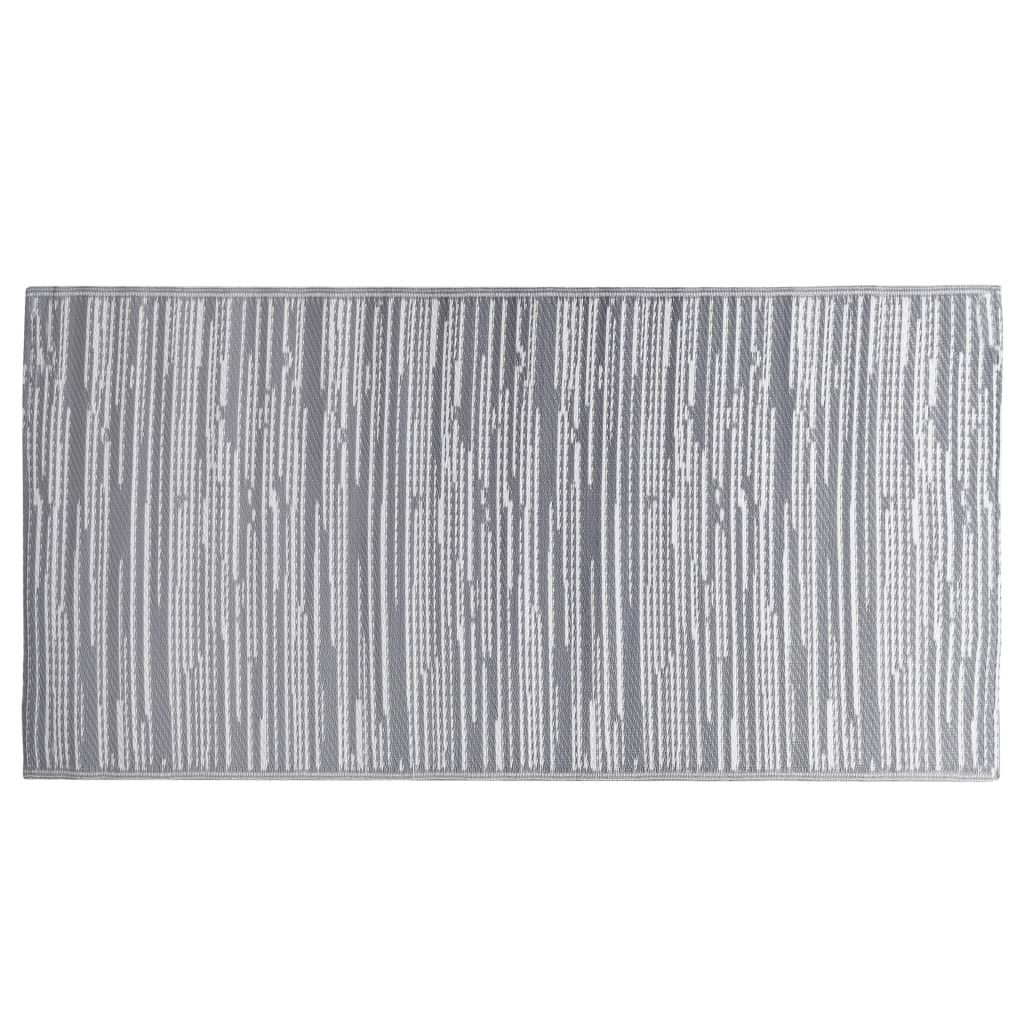 udendørstæppe ARAKIL 160x230 cm PP grå