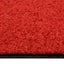 vaskbar dørmåtte 40x60 cm rød