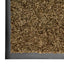 vaskbar dørmåtte 60x180 cm brun
