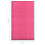 vaskbar dørmåtte 90x150 cm pink