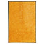 vaskbar dørmåtte 40x60 cm orange
