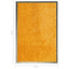 vaskbar dørmåtte 40x60 cm orange
