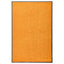 vaskbar dørmåtte 60x90 cm orange