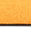 vaskbar dørmåtte 60x90 cm orange