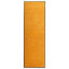 vaskbar dørmåtte 60x180 cm orange