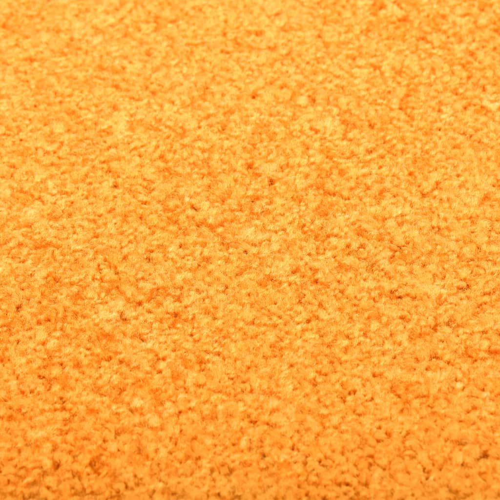 vaskbar dørmåtte 90x120 cm orange