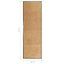 vaskbar dørmåtte 60x180 cm cremefarvet