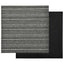 Tæppe 20 pcs Stribet antracit 50 x 50 cm 100% Polypropylen