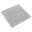Tæppe 20 pcs Lysegrå 50 x 50 cm 100% Polypropylen