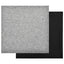 Tæppe 20 pcs Lysegrå 50 x 50 cm 100% Polypropylen