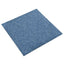 Tæppe 20 pcs Blå 50 x 50 cm 100% Polypropylen