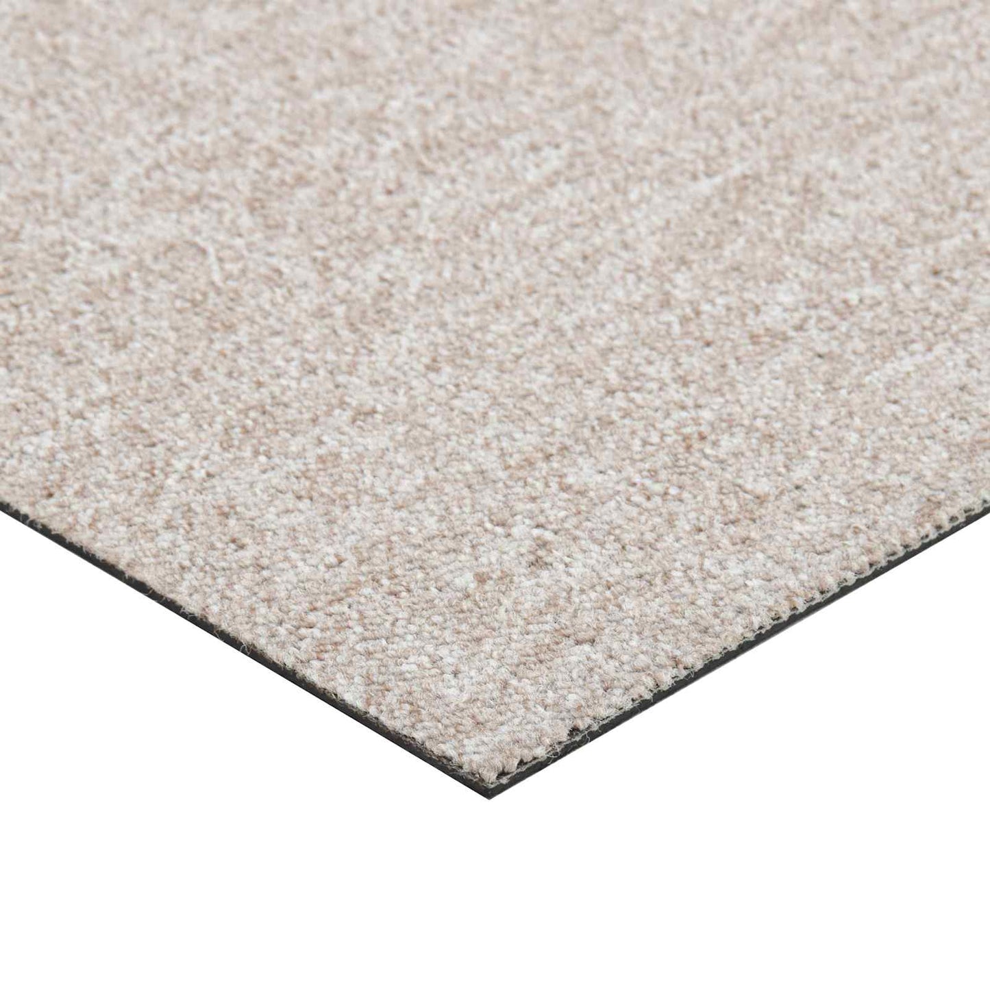 Tæppe 20 pcs Lys beige 50 x 50 cm 100% Polypropylen