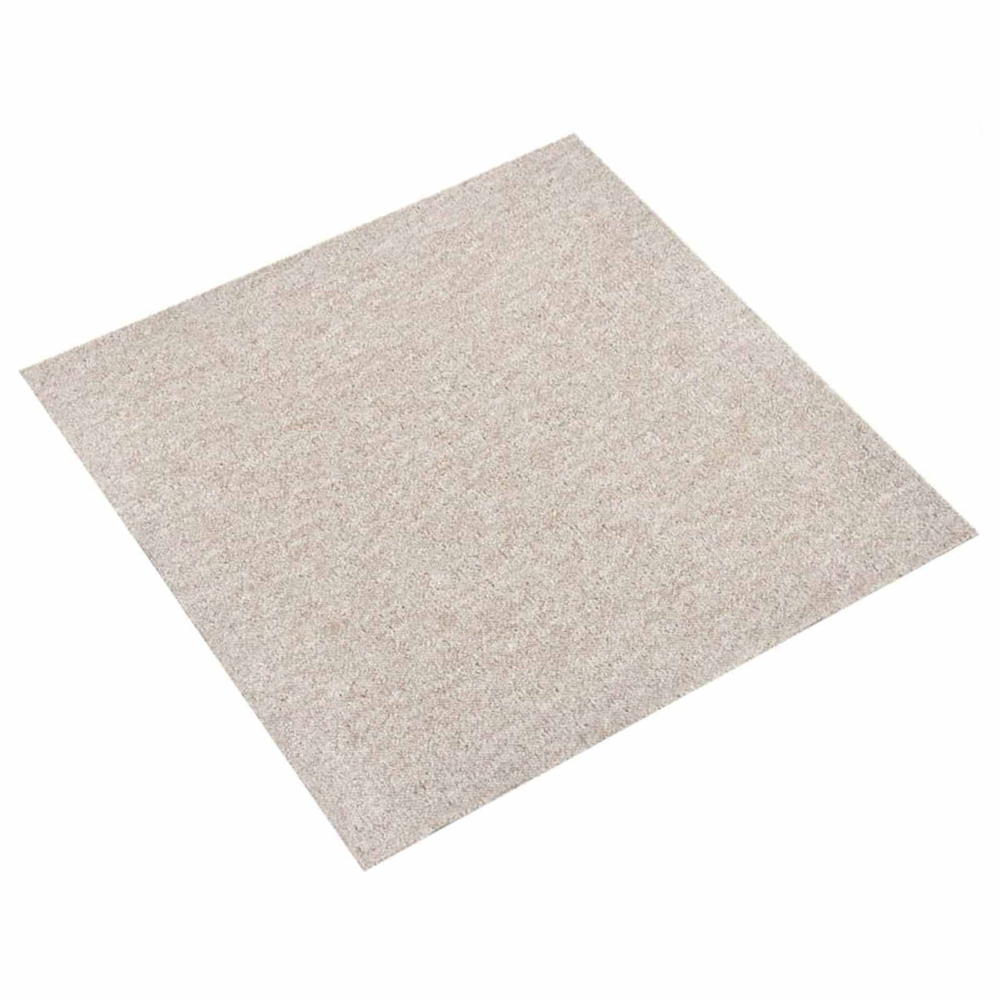 Tæppe 20 pcs Lys beige 50 x 50 cm 100% Polypropylen