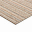 Tæppe 20 pcs Stribet beige 50 x 50 cm 100% Polypropylen