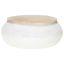 sofabord 68x68x30 cm massivt mangotræ hvid