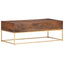 sofabord 112x50x40 cm massivt mangotræ