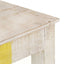 konsolbord 115x35x77 cm ru mangotræ hvid