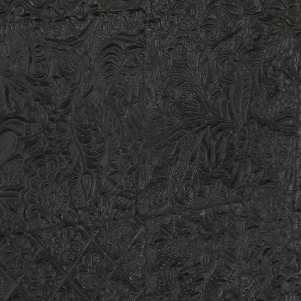 skænk 115x30x76 cm massivt mangotræ