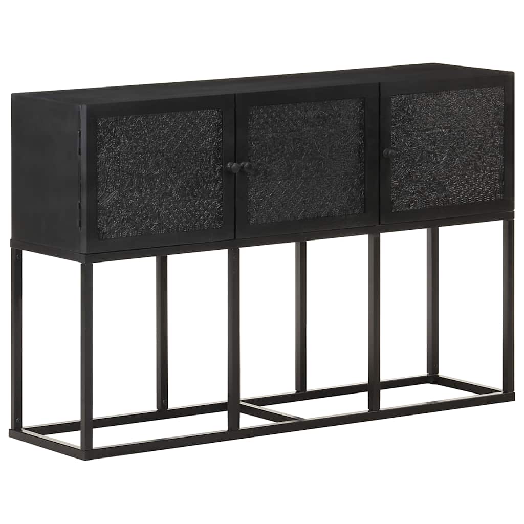 skænk 115x30x76 cm massivt mangotræ