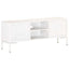 tv-skab 115x30x46 cm massivt mangotræ