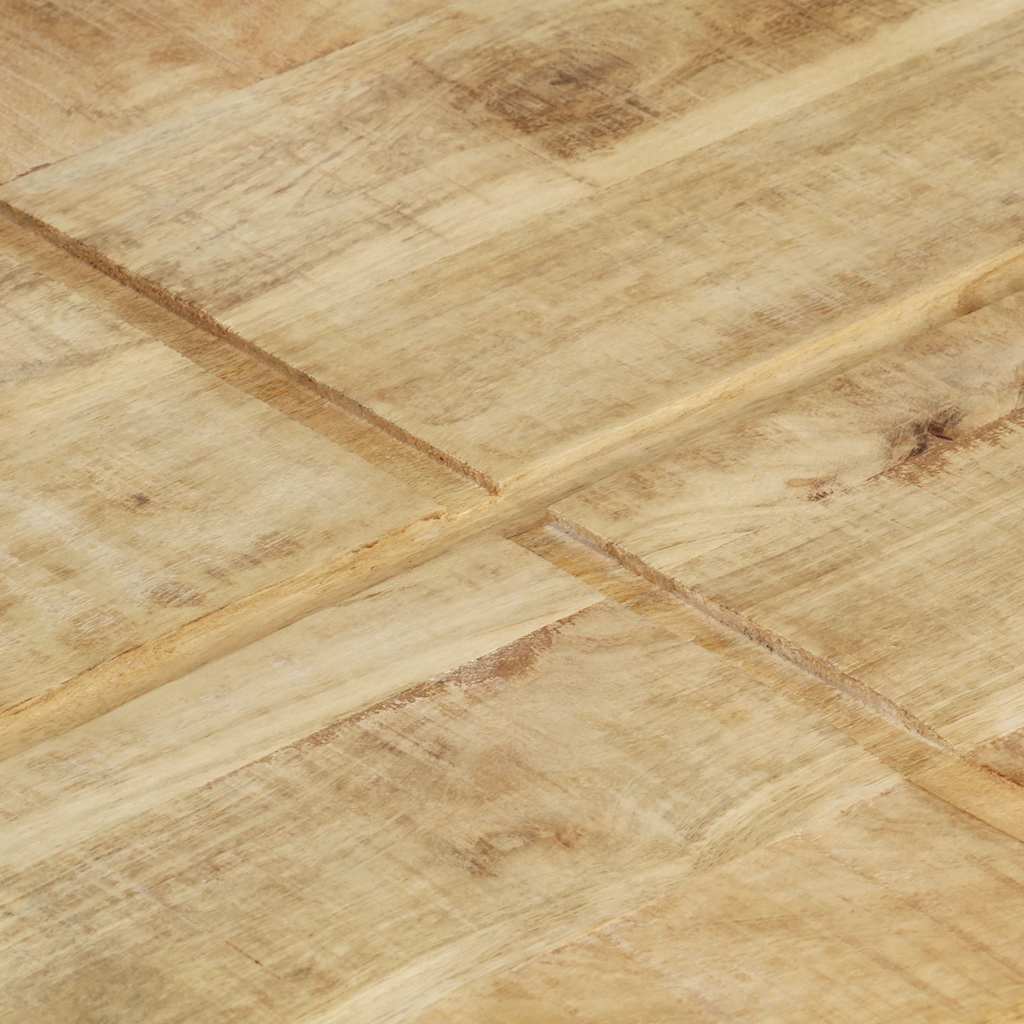 sofabord 80x80x28 cm massivt mangotræ