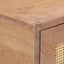 konsolbord 100x35x76 cm massivt mangotræ