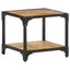 sofabord 40x40x36 cm massivt ru mangotræ