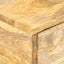 konsolbord 115x35x76 cm massivt mangotræ