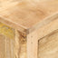 sengebord 45x35x60 cm massivt mangotræ
