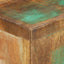 konsolbord 120x30x75 cm massivt genbrugstræ