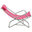 havestole 2 stk. stål pink