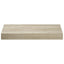 væghylder 2 stk. 40x23,5x3,8 cm MDF egetræsfarve