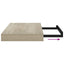 væghylder 2 stk. 40x23,5x3,8 cm MDF egetræsfarve