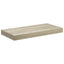 væghylder 4 stk. 50x23x3,8 cm MDF egetræsfarve